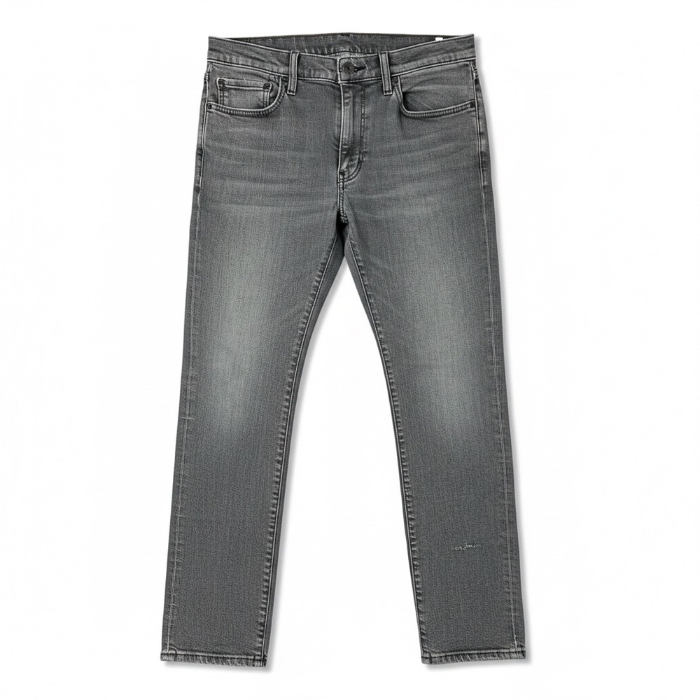 Levis 511 Slim Fit Mens Grey Jeans W34 L32 Stretch Denim Pants Grey Wash‎